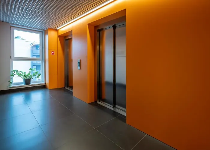 9th Floor Manufaktura With Parking By Rentujemy *