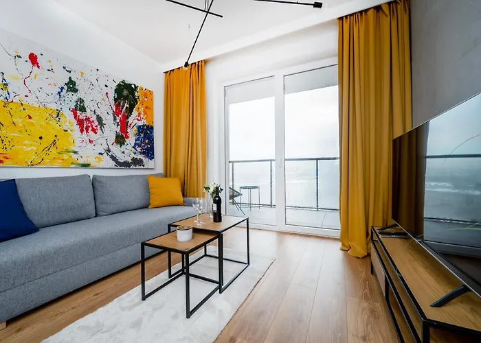 9th Floor Manufaktura With Parking By Rentujemy *